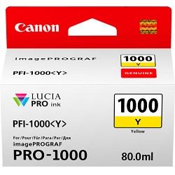 Canon PFI 1000 Yellow Ink Cartridge