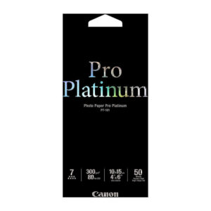 Canon 4x6 Pro Platinum photo paper