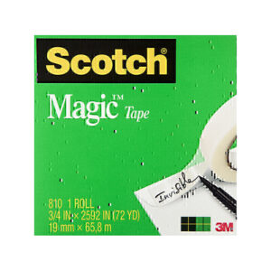 Scotch Magic Tape, 810, 19mm x 65.8M