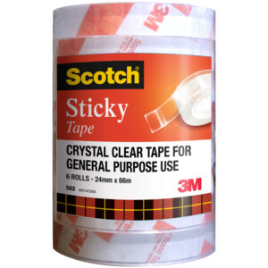 Scotch Sticky Tape 502 24mm x 66M