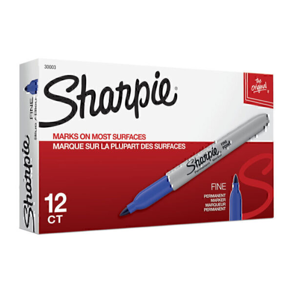 Sharpie Fine Point Permanent Marker Blue