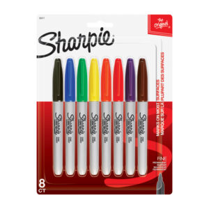 Sharpie Permanent Marker Fine Point Fashion Colours