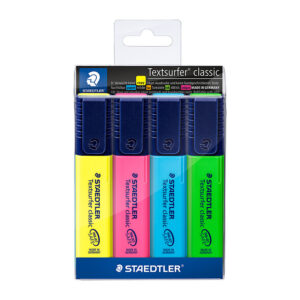 Staedtler Textsurfer Classic Highlighters - 4 Pack