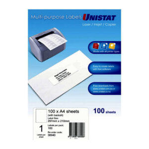 Unistat LIP Label LIP 24Up 70X36mm Bx100