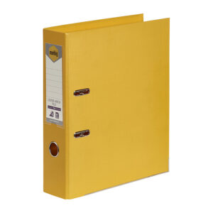 P/N 6601030 Marbig Lever Arch File A4 Pe Yellow