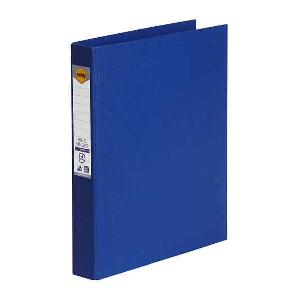 Marbig Ring Binder A4 25mm 4D Pe Blue