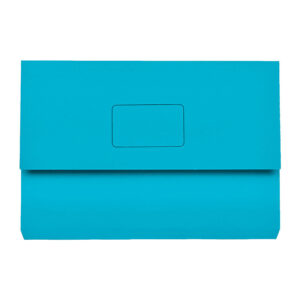 Marbig Slimpick Foolscap Document Wallet Blue