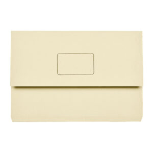 Marbig Slimpick Foolscap Document Wallet Buff