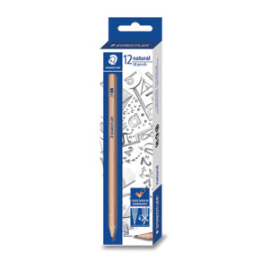 Staedtler Natural 2B Pencil - Box of 12